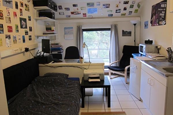 kamer Studentenhome De bokkenrijder - bed
